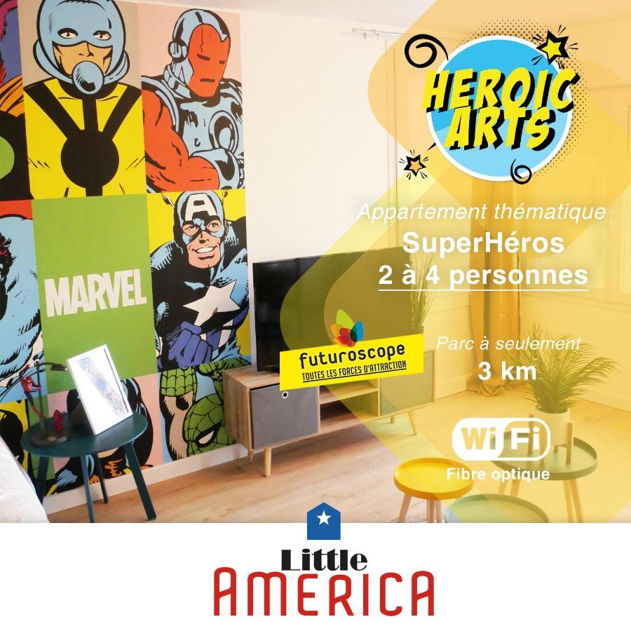 Little America - Appart Hotel 3Km Futuroscope Jaunay-Clan Exterior photo